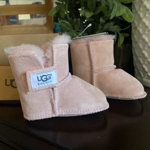 UGG Erin baby sheepskin booties - pink XS (0-6 months)